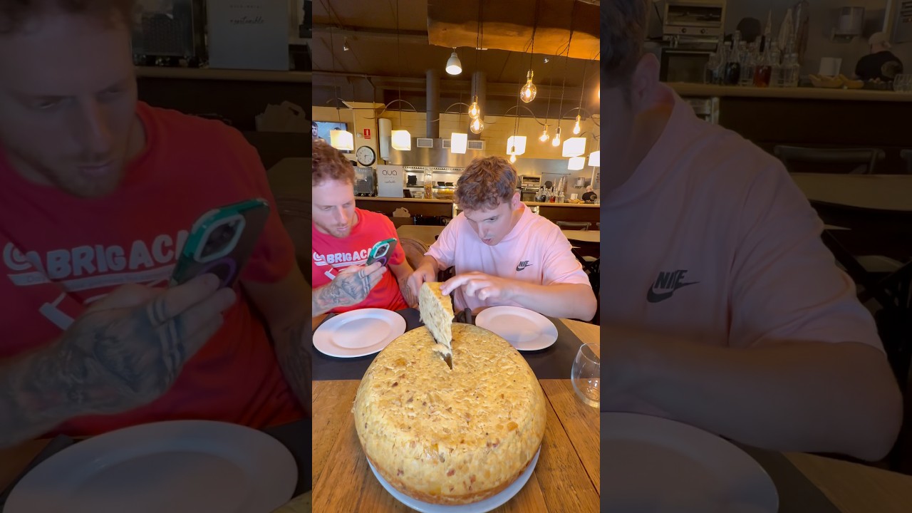 💥Posiblemente una de las tortillas más grandes de España 🇪🇸 en “La Nou”📍Blanes #Restaurantes