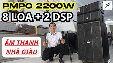 Loa Kéo Mới Nhất Hiện Nay 4 Tấc Đôi 8 Loa Hát Karaoke Hay NOVA Pro 240 Array Tầm Giá hơn 10 Triệu