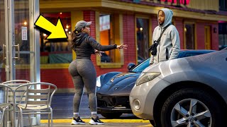 GOLD DIGGER PRANK AT BASKIN ROBINS PART 48 THICK EDITION | TKTV