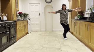 Ghost Train Line Dance Demo and Practice with Music