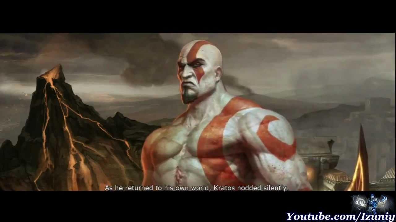 Mortal Kombat 9 Kratos Story Ending Youtube