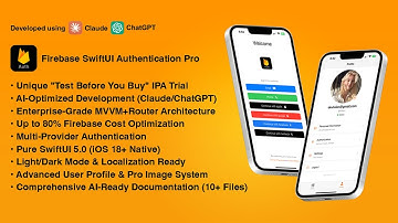 Firebase Auth Profile Module   Complete Features Overview | iOS SwiftUI Authentication