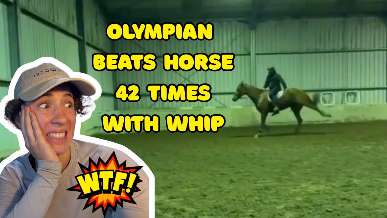 Olympian Beats Horse 42 Times With Whip & Gives The Worst “Apology” Ever