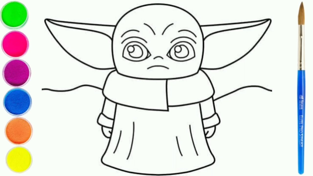 Картинки беби йода распечатать