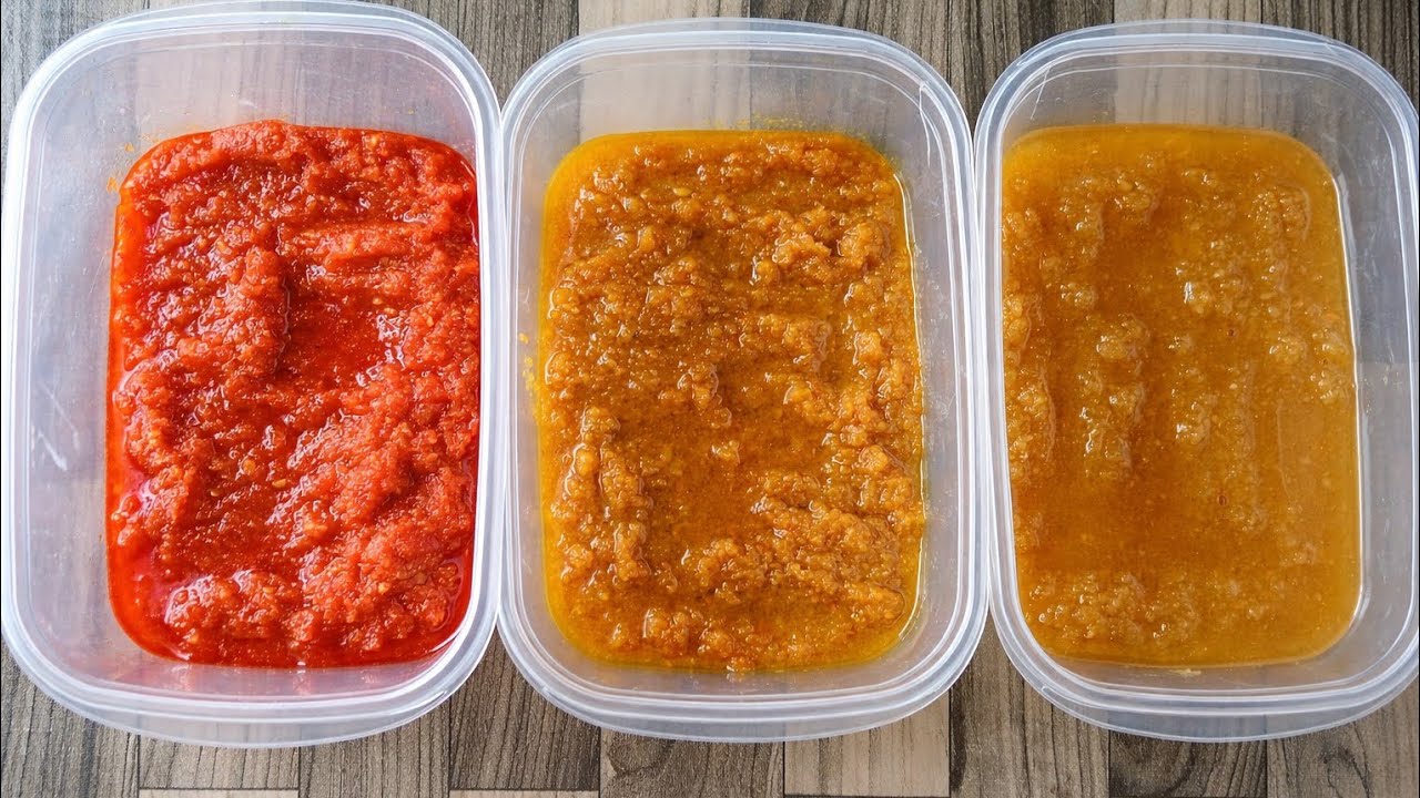 WAJIB BIKIN !! BUMBU DASAR PUTIH,KUNING,MERAH UNTUK MASAK LEBIH MUDAH DAN SAT SET