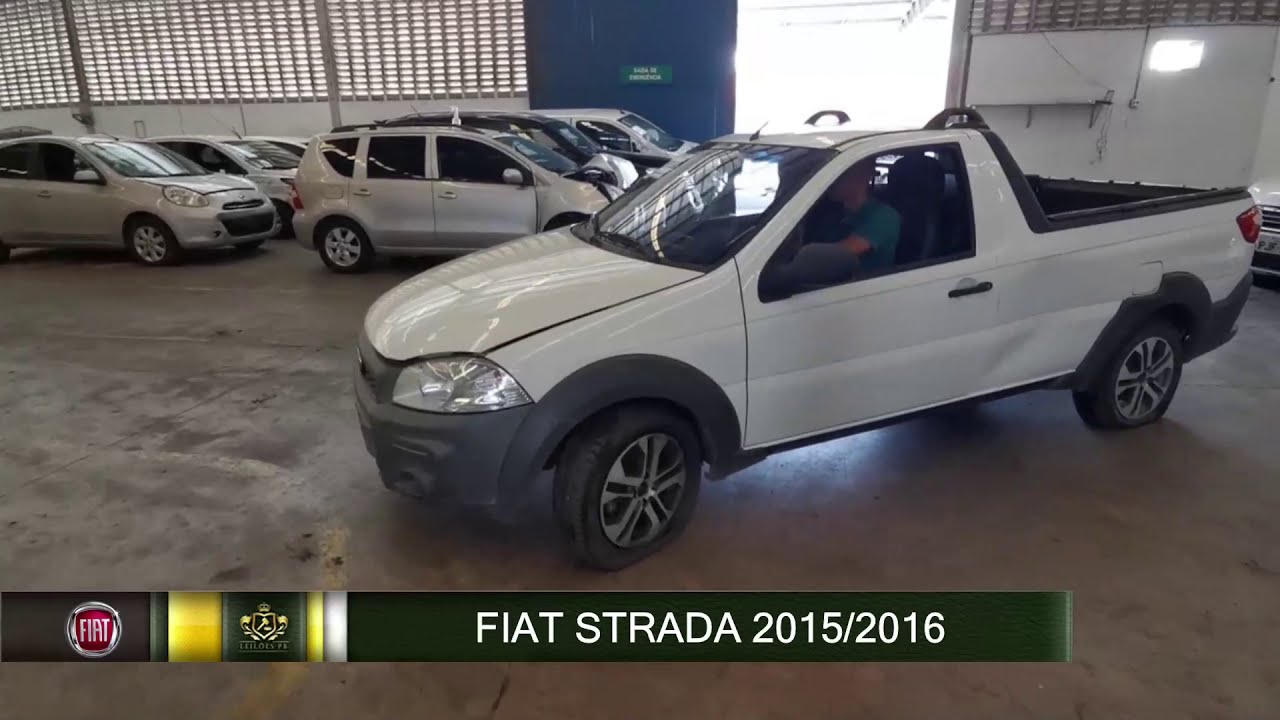 FIAT STRADA 2015/2016 - LEILÕES PB