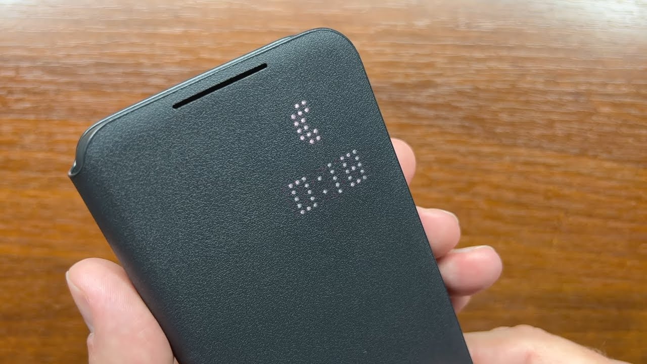 Smart led view cover s22