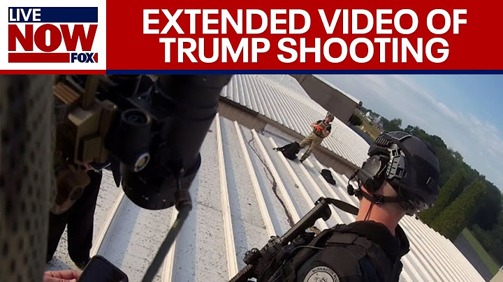 FULL VIDEO: extended bodycam footage of Trump rally shooter released | LiveNOW FOX