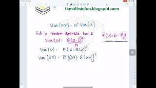 Celebrity TKMaths A Level Maths S2 Variance of a linear function Net Worth