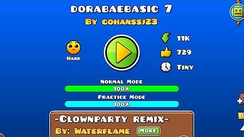 { DORABAEBASIC 7 }😕 #geometrydash #video