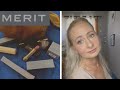 MERIT BEAUTY - MINIMALIST BEAUTY FOR THE CLEAN GIRL MAKEUP LOOK - review &amp; try on -