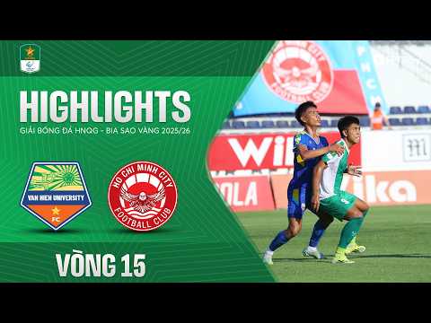 HIGHLIGHTS: ĐẠI HỌC VĂN HIẾN - TP. HỒ CHÍ MINH | CƠ HỘI LIÊN TỤC, TẤN CÔNG KHÔNG NGỪNG — football highlights