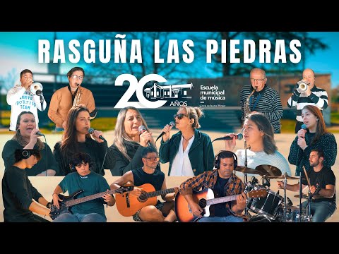 Rasguña las piedras (Sui Generis) | CELEBRACIÓN 20 AÑOS | Grabado en las plazas de la ciudad