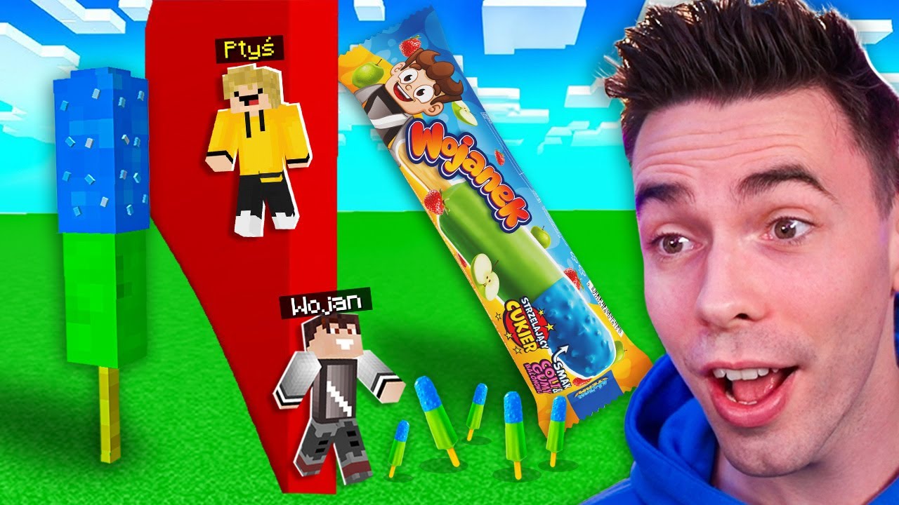 KTO ZBUDUJE LEPSZE LODY WOJANKA = WYGRYWA w Minecraft!