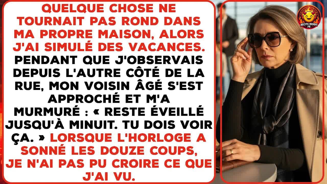 J’ai soixante-deux ans, et la semaine dernière, j’ai passé trois nuits dans une voiture de location à espionner ma propre maison. Tout a commencé quand mon café a changé de goût, puis sont venues...