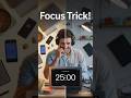 This Simple Tool Boosts Your Focus!