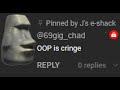 OOP IS CRINGE! Debugging your comments #1
