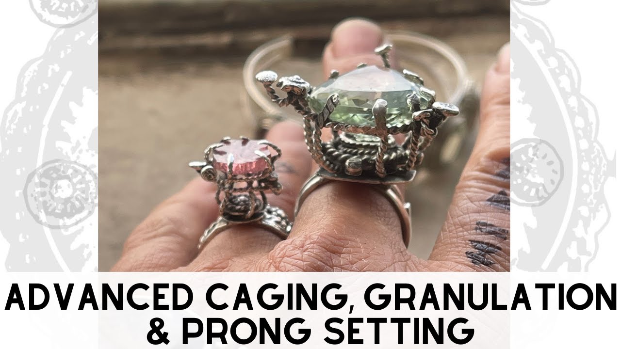 Кольцо из витой проволоки с зелёным аметистом – усовершенствованная каркасная конструкция, гранул...