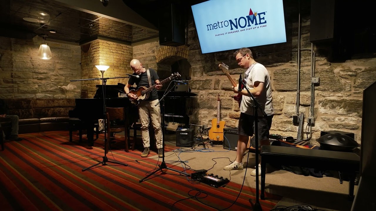 Multi-instrumentalists Mike Ethen and Jeff Johnson at The Waves 9/22/2024