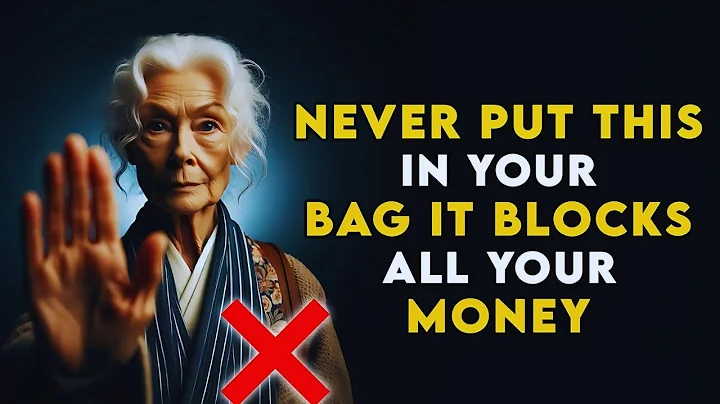 CAREFUL! ⚠️DON'T LEAVE THIS IN YOUR BAG IT BLOCKS MONEY AND ABUNDANCE | ZEN BUDDHISM