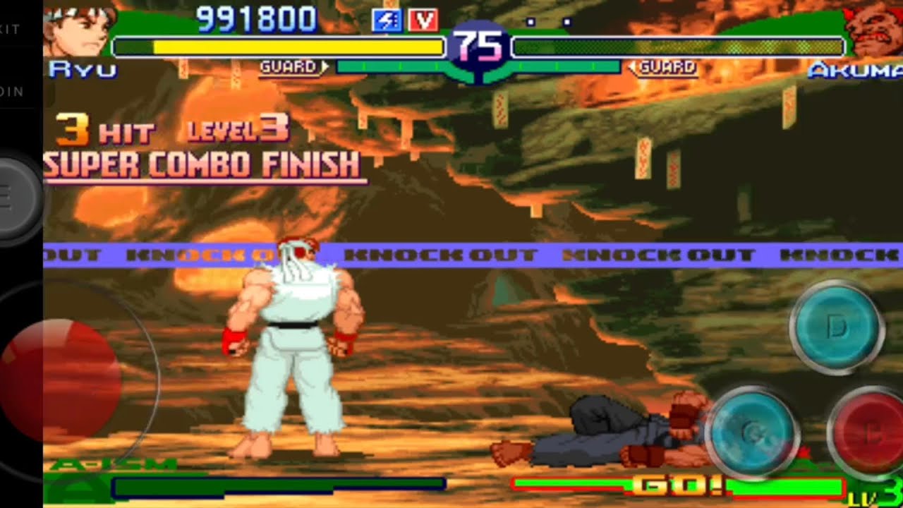 SFA3 | Ryu | Full Playthrough | Easy | Without Cheats