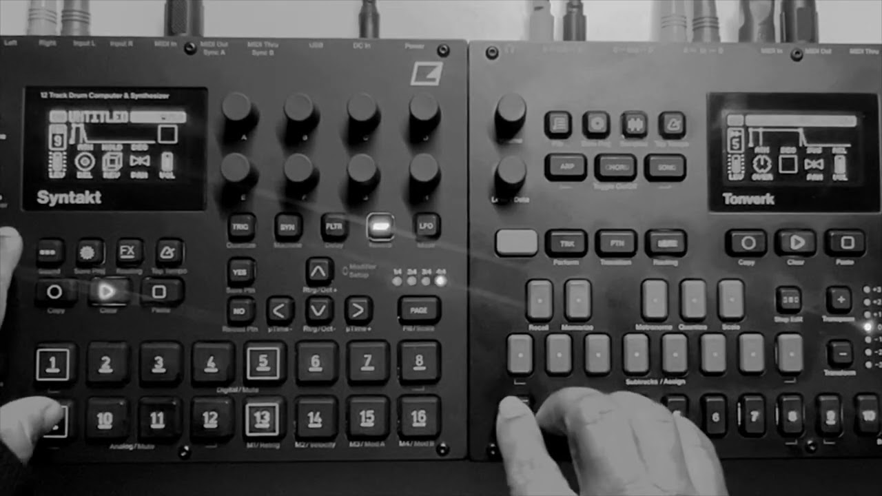 Tonverk: Syntakt sampled into Grainer 