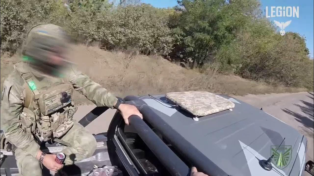 Легіонери ГУР нищать загарбників на Харківщині - YouTube