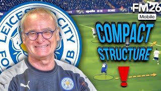 Ranieri’s INSANE Tactic Is Broken on FM26 Mobile 😲 | Best FM26 Mobile Tactic