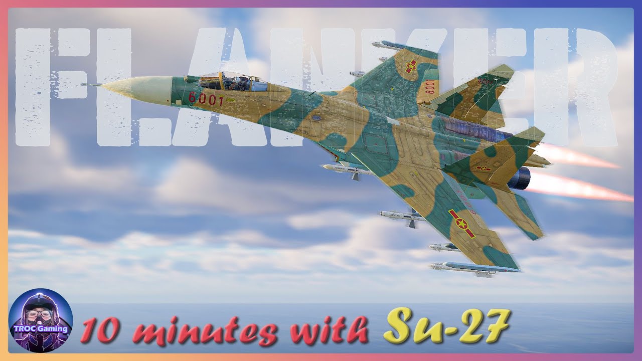 10p giết 10 mạng với R-27ER | War Thunder Sim Battle