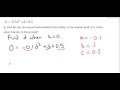 v.01 Quadratic Relations Word Problems (Equation Provided)