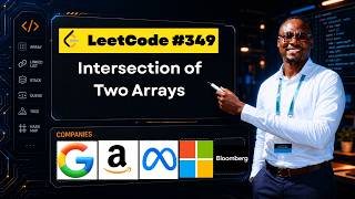 Intersection of Two Arrays Explained | LeetCode 349 Python Solution