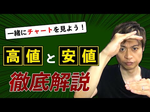 【FX基礎・高値・安値】勝ち組投資家は必ず知っているリアルタイムに判断する高値と安値の重要性
