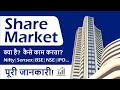 What is indian Share Market Explained for Beginners | Share Value, Nifty, Sensex, IPO, BSE, NSE, ...