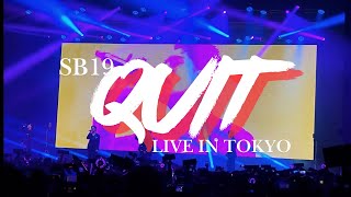 QUIT - SB19 Simula at Wakas Tokyo heartwarming performance