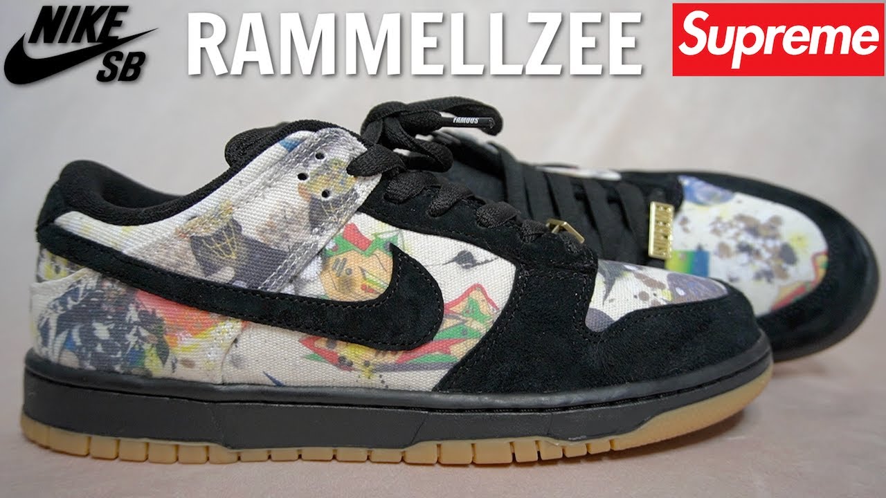 SB Dunk of the year? - Nike SB Dunk Low x Supreme RAMMELLZEE Review