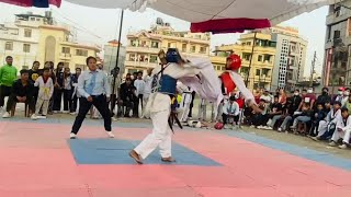 Best Taekwondo Fight 2023 || Taekwondo Sparring || Niraj Jeu Thakuri screenshot 5