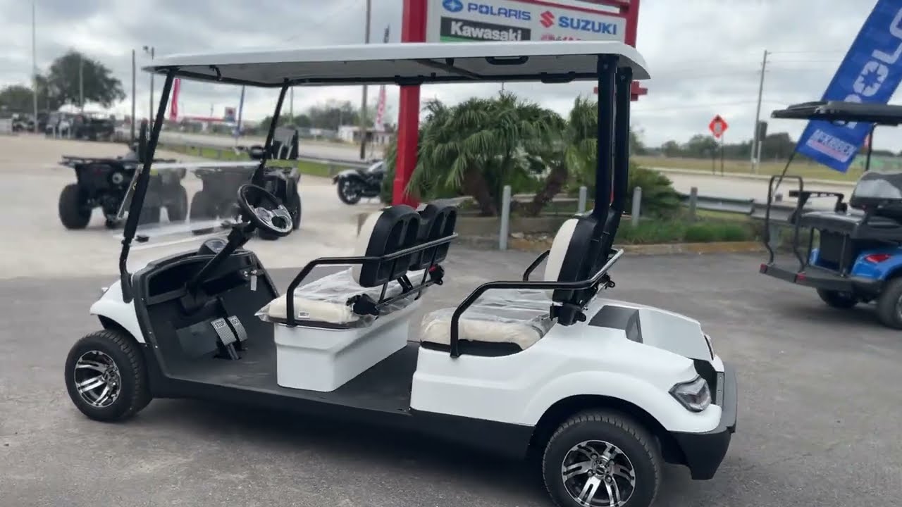 OFF-ROADING my NEW ICON GOLF CART! *NEW UNIT* 