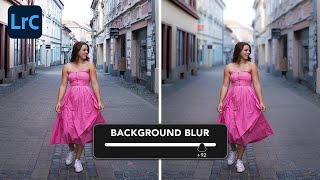 How To Blur A Background In Lightroom (Realistically!) screenshot 2