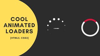 Details Easy And Quick CSS Animated Loaders (Easy Tutorial) News