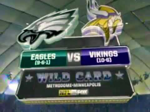 NFC Wildcard Playoff Flashback Eagles vs Vikings (2009)
