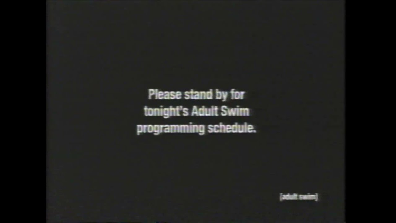Tonight's [adult swim] Programming Schedule [bump] - YouTube