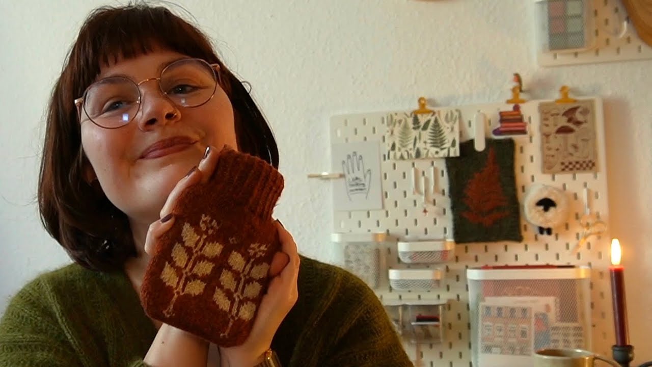 Folge 2 - Margaux Cardigan,  WIPs, Maschenmarkierer & Seedling