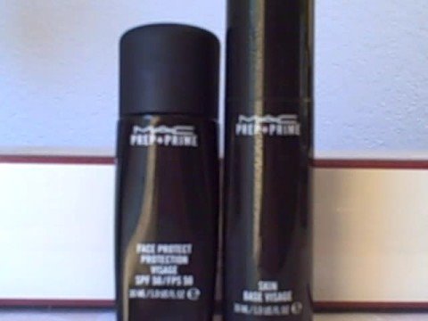MAC Prep Prime Face Protect with SPF 50 and MAC Prep Prime Skin Base Review