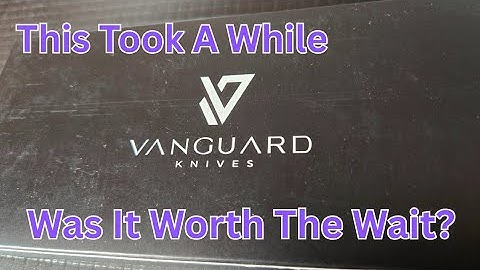 Unboxing A Very Uniquely Styled Knife