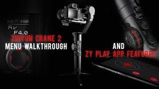 Zhiyun Crane 2 Zy Play App Features And Object Tracking With The Zhiyun Crane 2