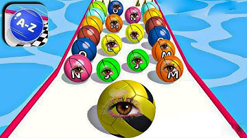 A-Z Run - All Levels Mobile Gameplay Walkthrough Android IOs Video Relaxing AZRAL01