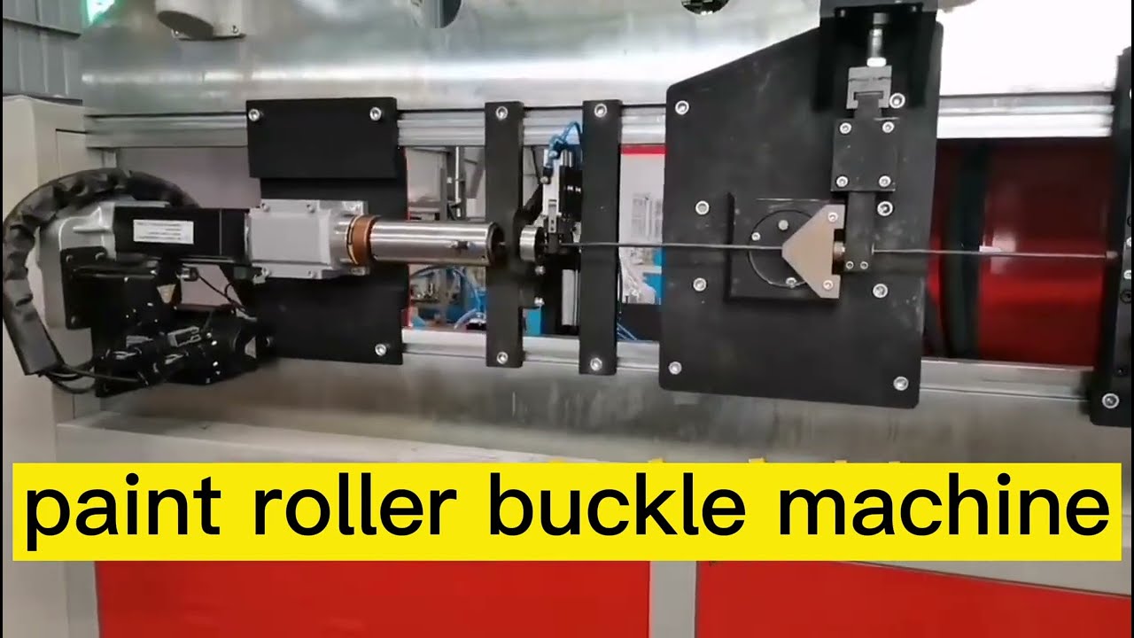 automatic paint roller bruch buckle machine | paint buckle making machine| wire bending machine