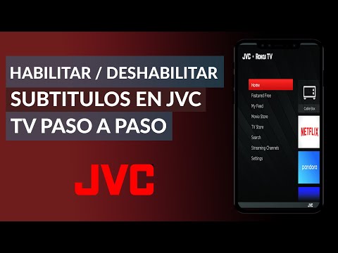 Cómo Habilitar o Deshabilitar Subtítulos en JVC TV Paso a Paso