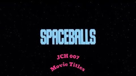 Spaceballs (1987) Opening Title