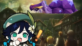 Venti VS Spirit of Cloud and Thunder - Feast of Pursuit Day 5 - Genshin impact